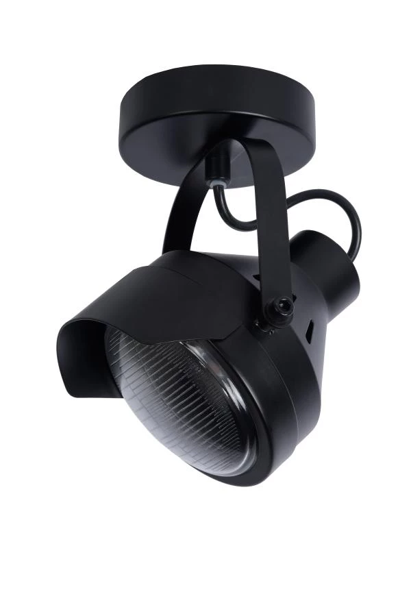 Lucide CICLETA - Ceiling spotlight - 1xGU10 - Black - off